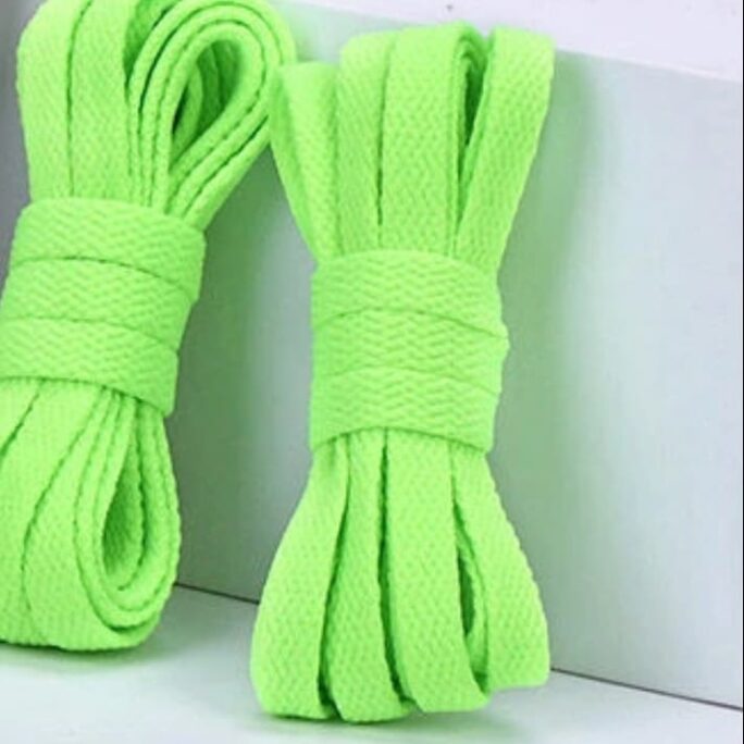 NIKE LACES NEON GREEN 130cm